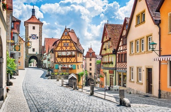 Rothenburg - en hyggelig by i Sydtyskland