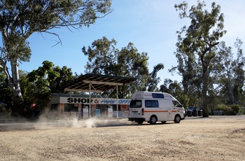 Britz HiTop autocamper - Australien