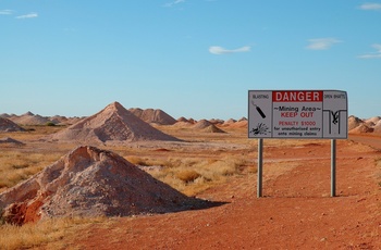 Opalminer i det sydlige Australien