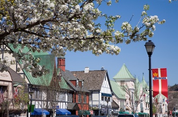 Solvang om foråret