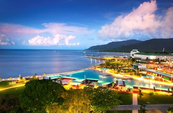 Cairns Lagoon i Australien