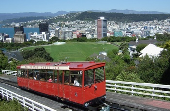 Udsigt over Wellington, New Zealand