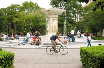På cykel i Washington D.C.