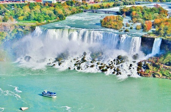 Niagara Falls fra en helikopter