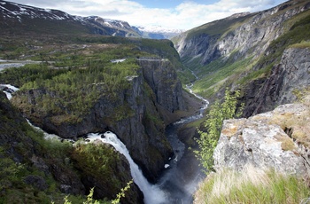 Vandfaldet Vøringsfossen i Norge