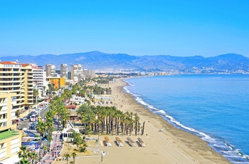 Torremolinos på Costa del sol i Spanien