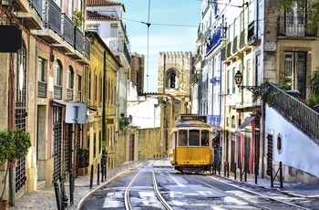 Kør med sporvogn på storbyferie i Lissabon