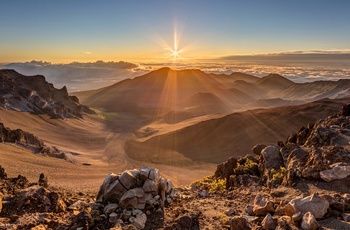 Haleakala på øen Maui - Hawaii i USA