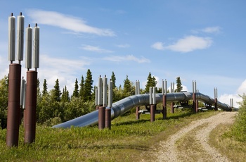 Alaska Pipeline Richardson Highway Glennallen AK and Fairbanks