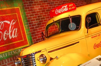 Besøg museet om Coca Cola i Atlanta