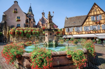 Bytorvet i Eguisheim - Alsace