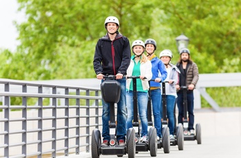 Segway - udflugt med turister på Segway