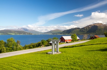 Kristiansund i Norge - masser af hav og fjeld