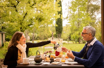 L'Autre Rives i Albi - Morgenmad udendørs