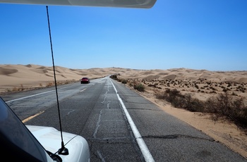 Ad ørkenvej i autocamper, nicolaj og stephanie, usa vestkyst