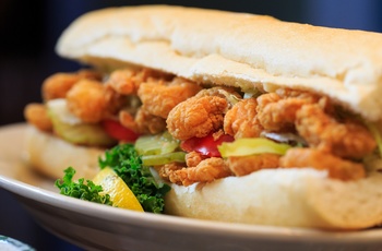 po boy sandwich fra new orleans