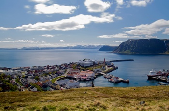 Udsigt over Honningsvåg