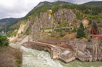 Hell´s Gate i Fraser Canyon - British Columbia i Canada