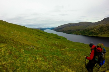 Loch Arkaig i Skotland - kendt fra Harry Potter