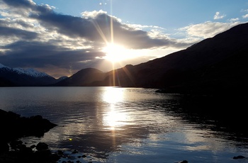 Loch Arkaig i Skotland - kendt fra Harry Potter