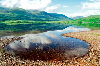 Loch Arkaig i Skotland - kendt fra Harry Potter