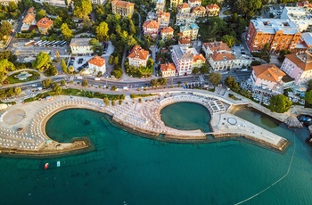 Slatina-stranden Opatija Kroatien ©AlekSandarGospic