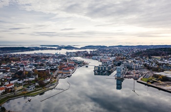 Tønsberg i Norge - luftfoto