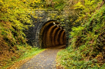 Cykelruten Rennsteig-Radweg i Thüringen- © FDM Travel / Adobe Stock