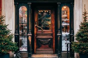 Jul i New York City - hyggelig butik pyntet til jul