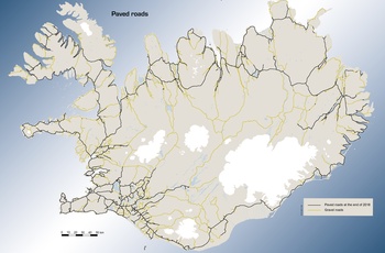 Islands asfalterede vejnet