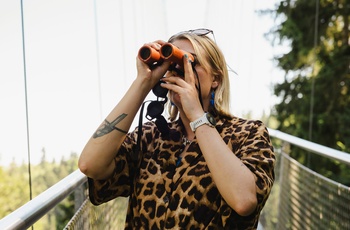 Biolog og naturformidler Vicky Knudsen på autocamper-tur i Schwarzwald