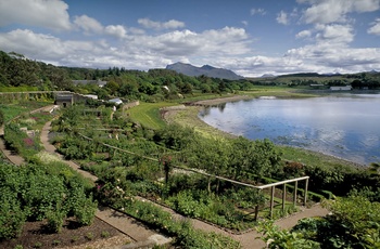 Inverewe Garden nær Poolewe, Wester Ross, Skotland