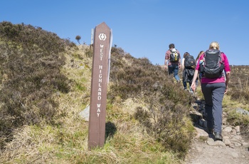 Vandreturen West Highland Way i Glencoe, Skotland