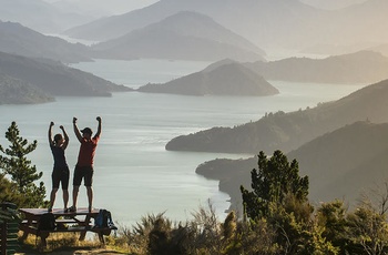 Vandring på Queen Charlotte Track