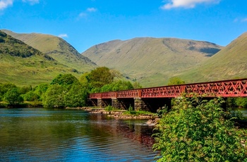 West Highland Line er en klassisk jernbanestrækning i Skotland, men kan også følges i bil