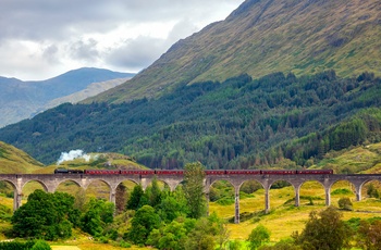 West Highland Line er en klassisk jernbanestrækning i Skotland, men kan også følges i bil