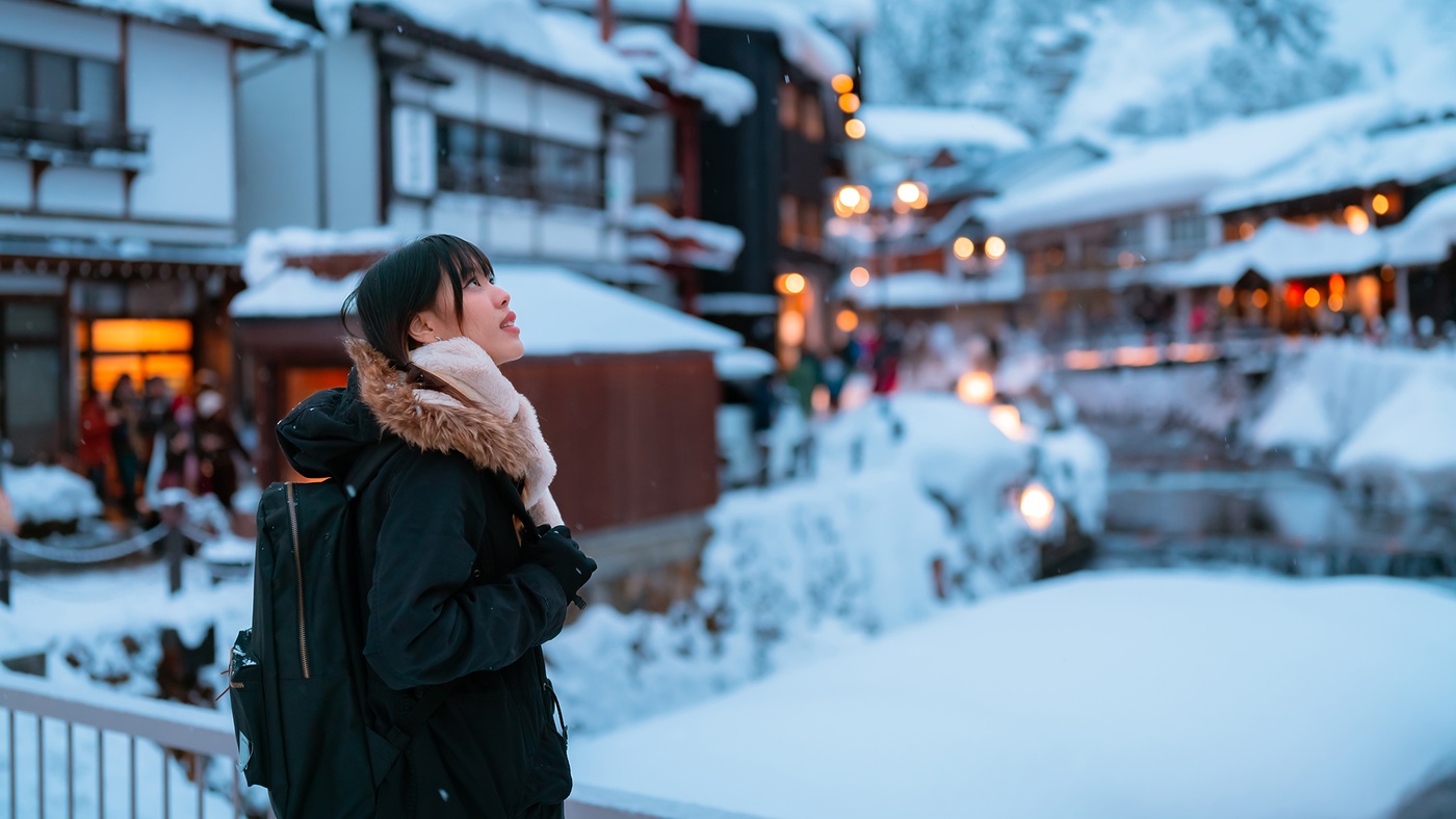 Vinter i Japan