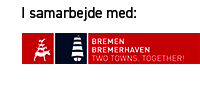 Logo - I samarbejde med Bremen og Bremerhaven