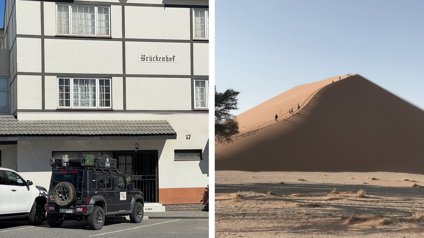 Swakopmund og Sossusvlei