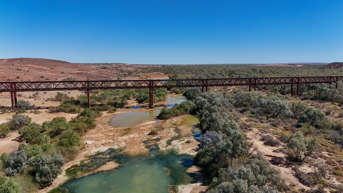 Togrejse i Australien